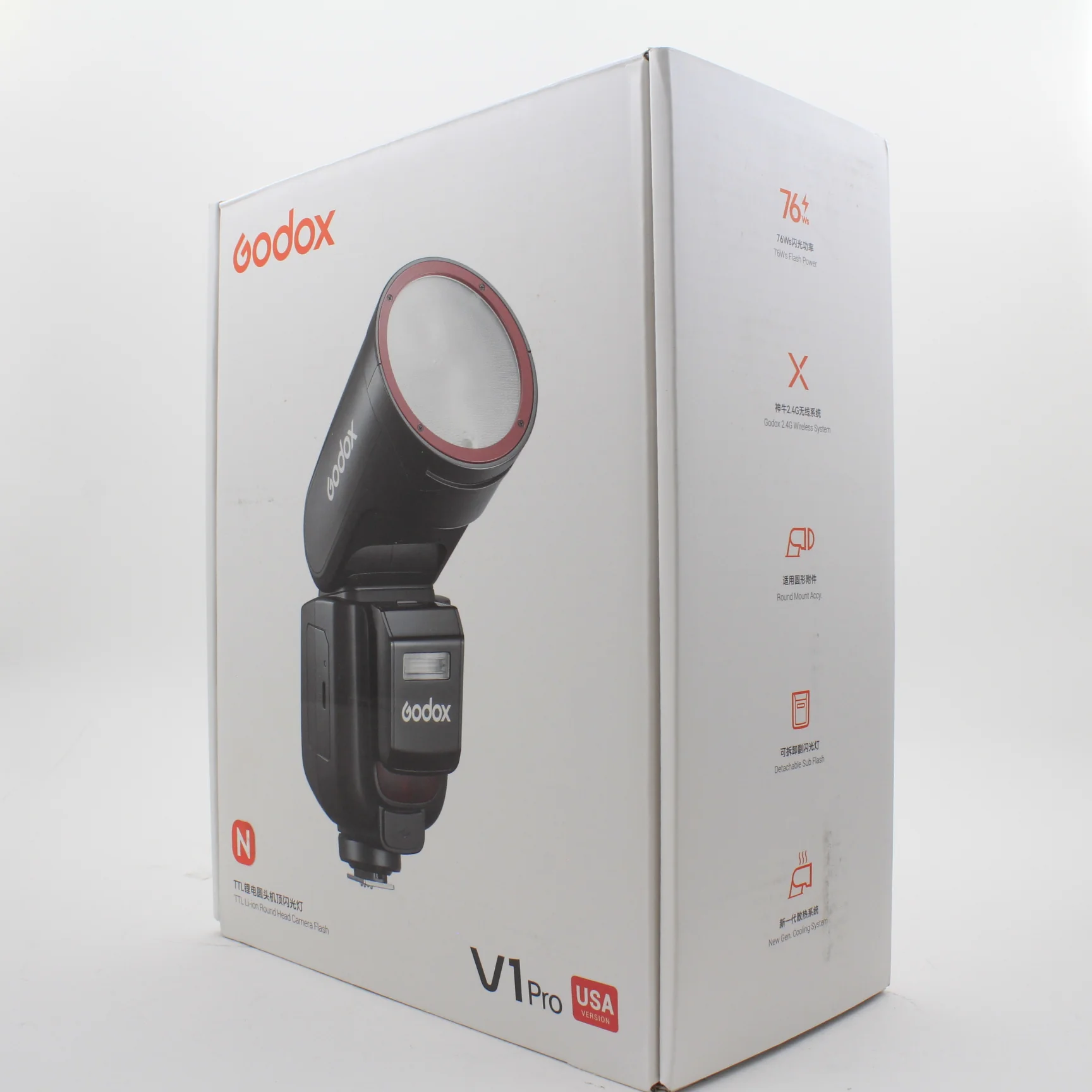 * OPEN BOX GOOD * Godox V1Pro N Flash for Nikon (US) - Image 11