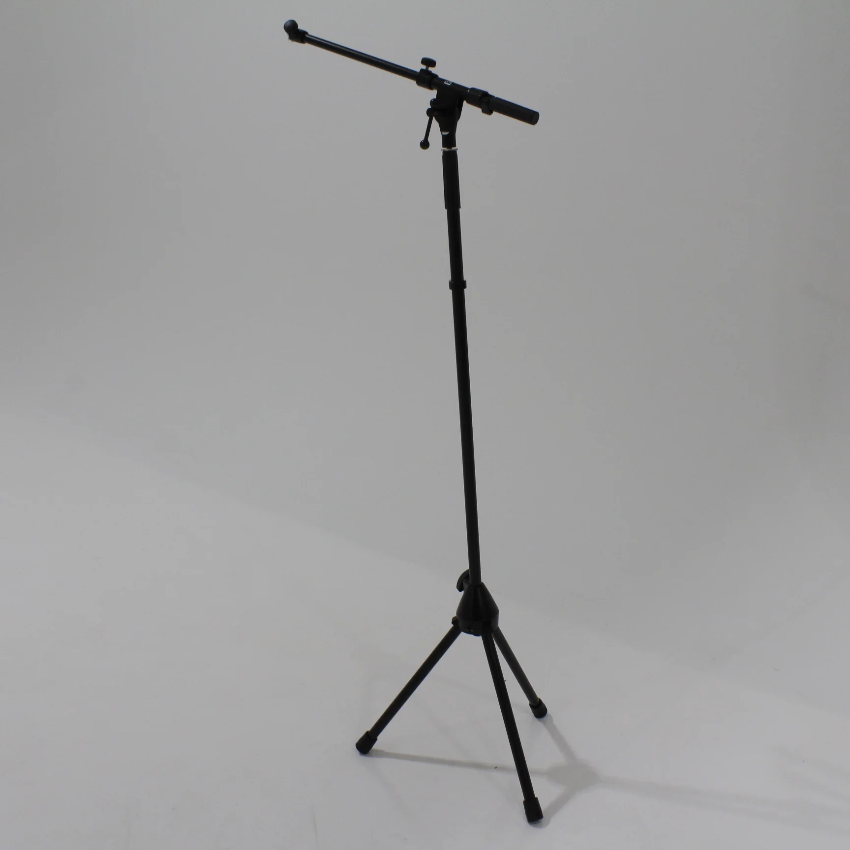 * OPEN BOX GOOD * Hosa Microphone Stand with Boom (Black) - Image 3