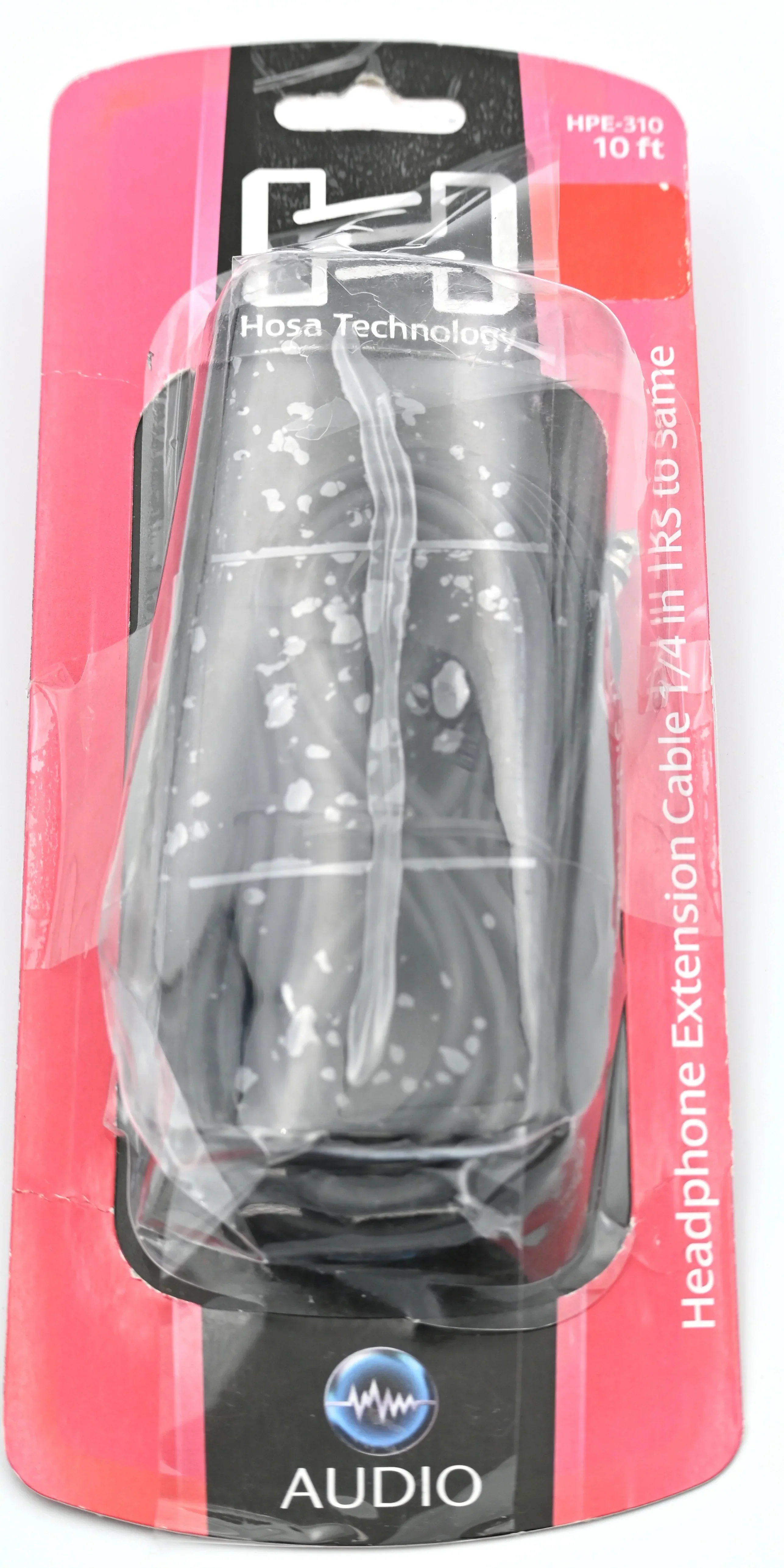* OPEN BOX GOOD * Hosa Stereo 1/4'' Female Phone to 1/4'' Male Phone TRS Headphone Extension Cable - 10'