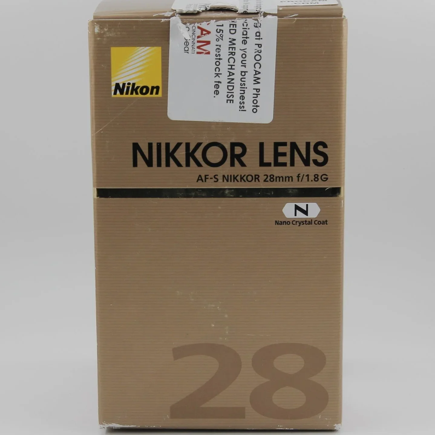 * OPEN BOX GOOD * Nikon AF-S NIKKOR 28mm f/1.8G Lens - Image 8