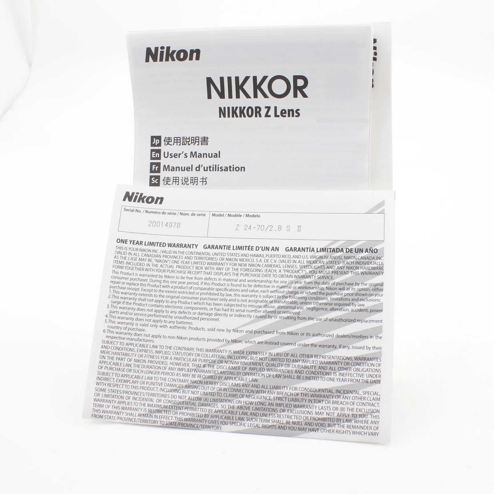 * OPEN BOX GOOD * Nikon NIKKOR Z 24-70mm f/2.8 S II Lens - Image 12