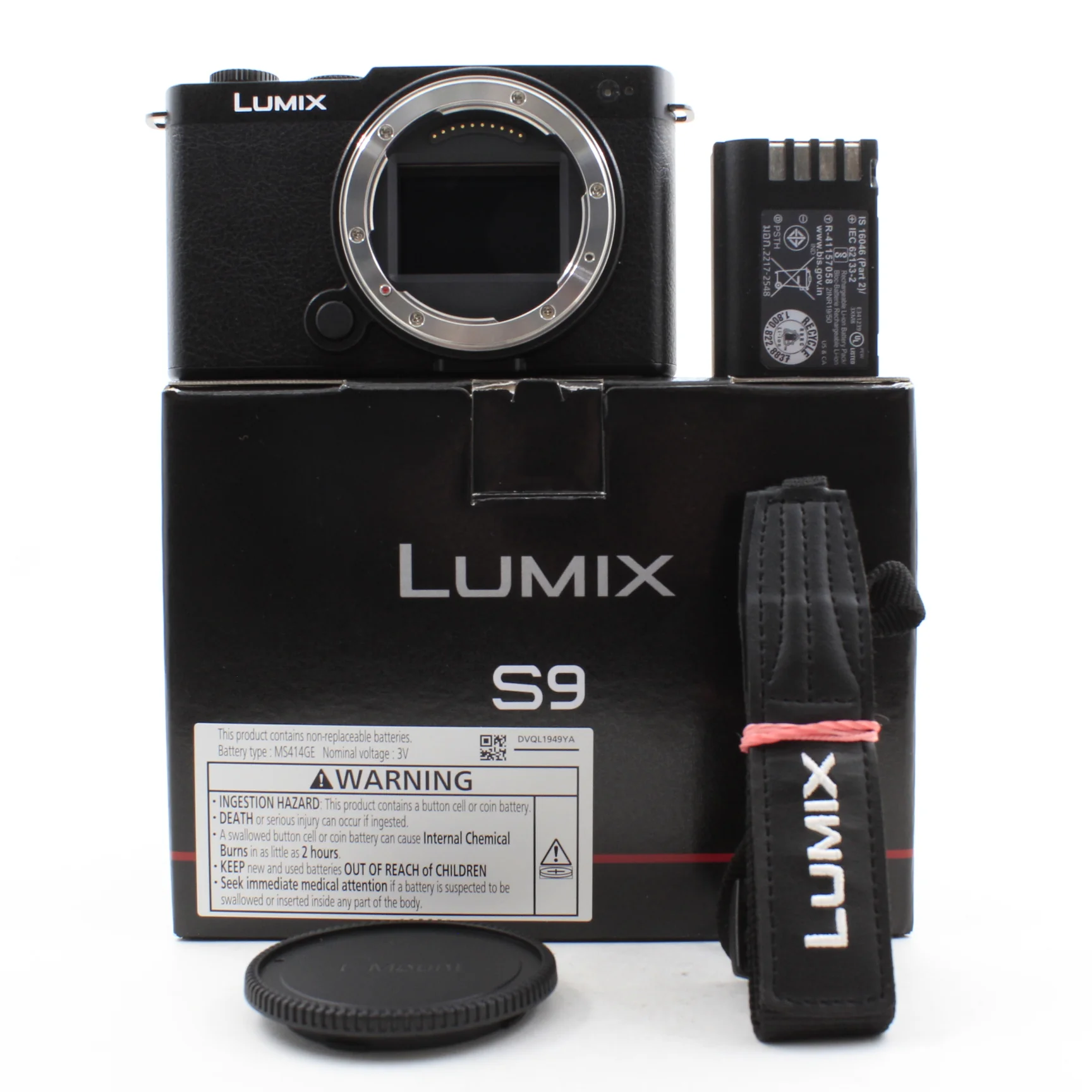 * OPEN BOX GOOD * Panasonic Lumix S9 Mirrorless Camera (Black)
