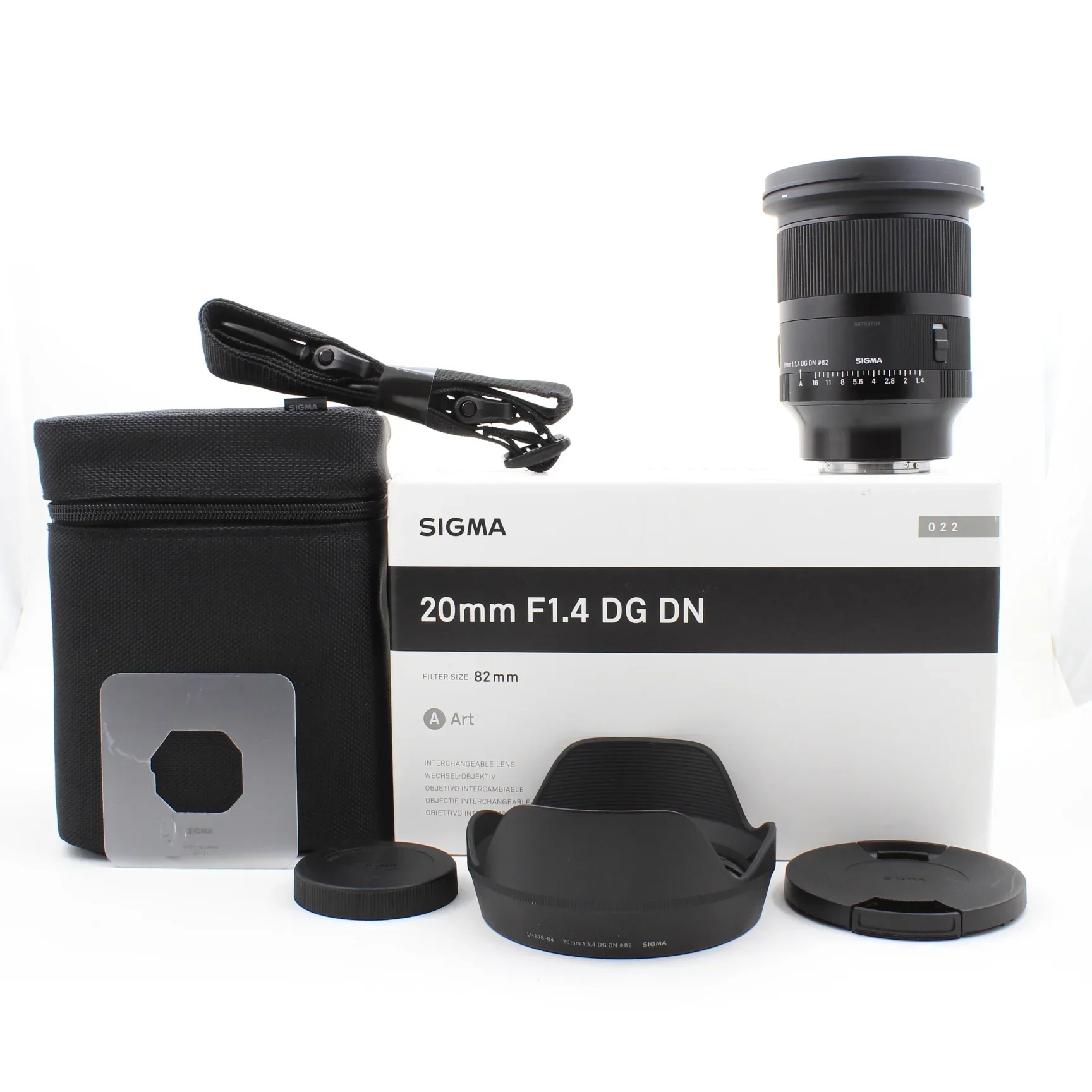 * OPEN BOX GOOD * Sigma 20mm f/1.4 DG DN Art Lens for Sony E