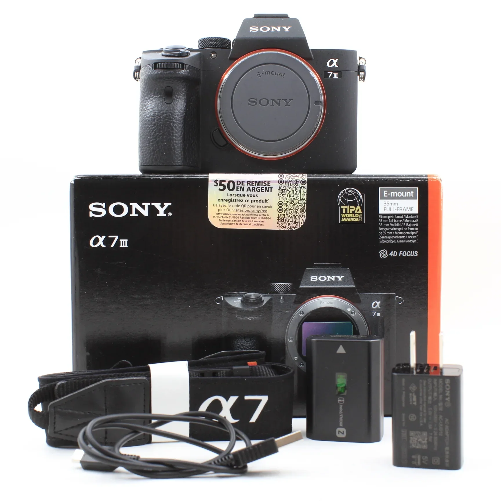 * OPEN BOX GOOD * Sony a7 III Mirrorless Digital Camera (Body Only)