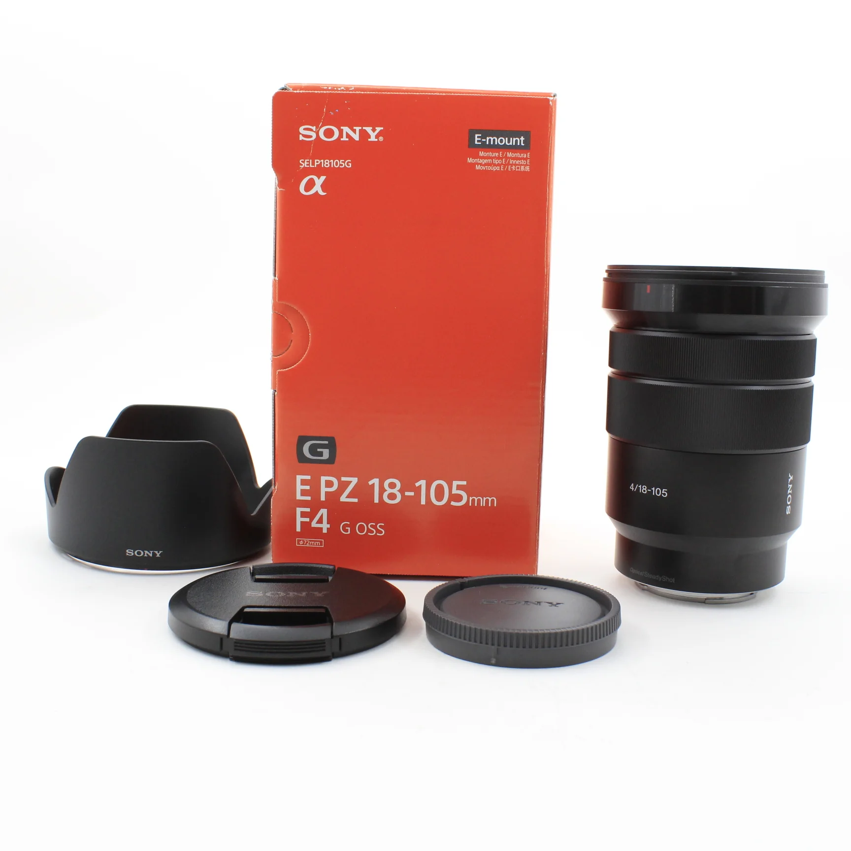 * OPEN BOX GOOD * Sony E PZ 18-105mm f/4 G OSS Lens