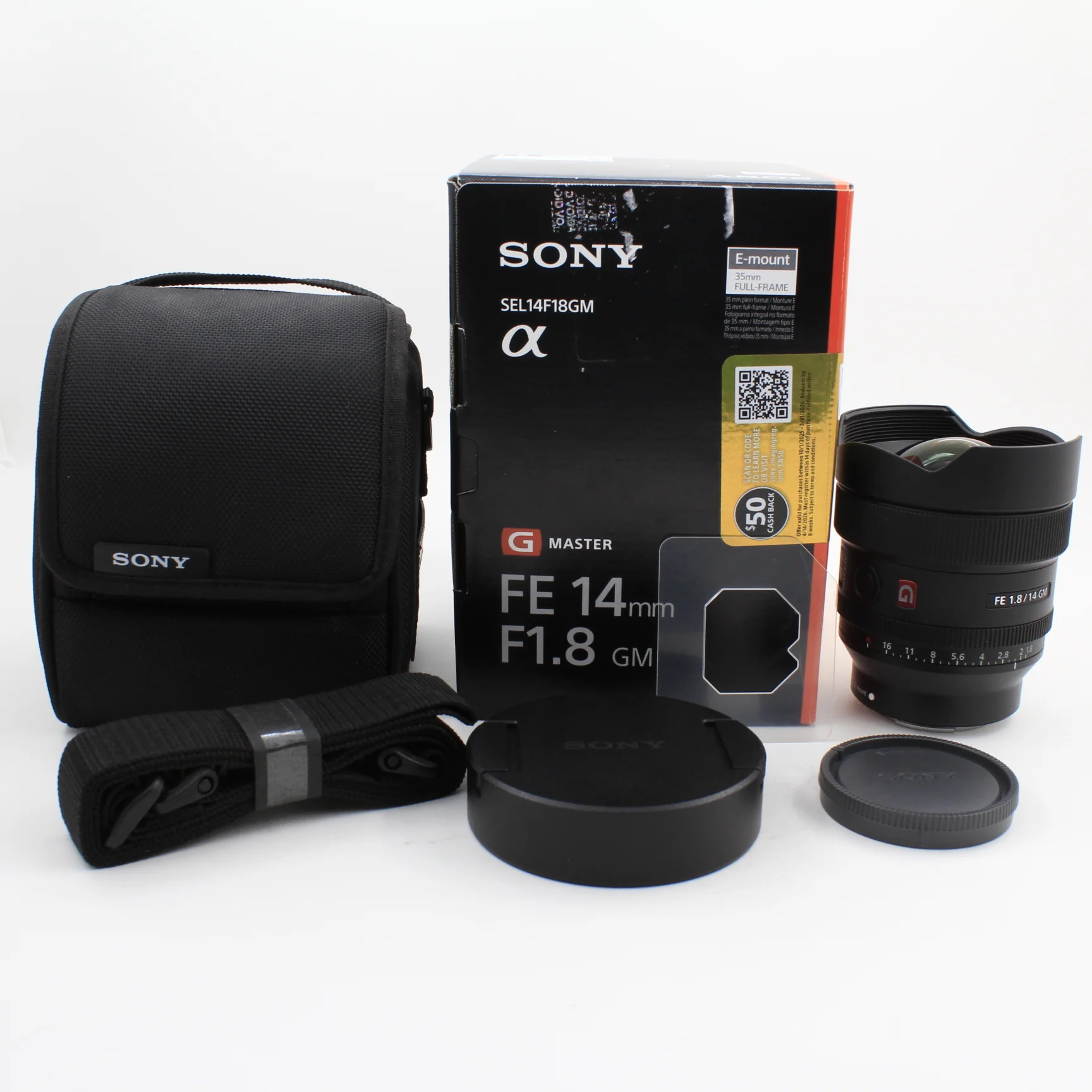 * OPEN BOX GOOD * Sony FE 14mm f/1.8 GM Lens