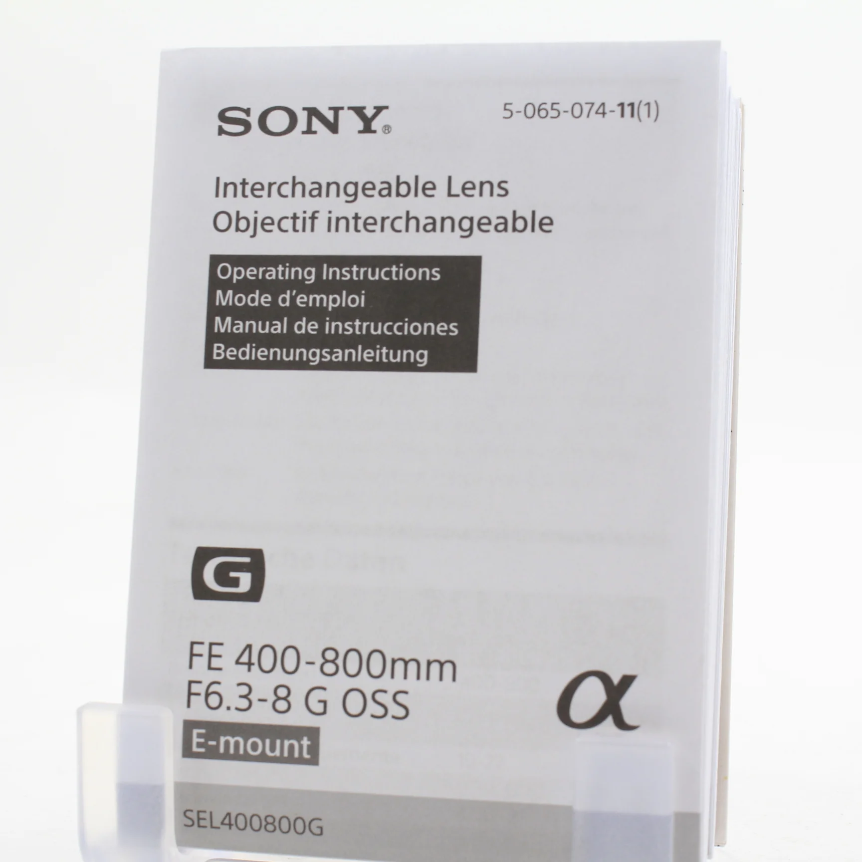 * OPEN BOX GOOD * Sony FE 400-800mm f/6.3-8 G OSS Lens - Image 13