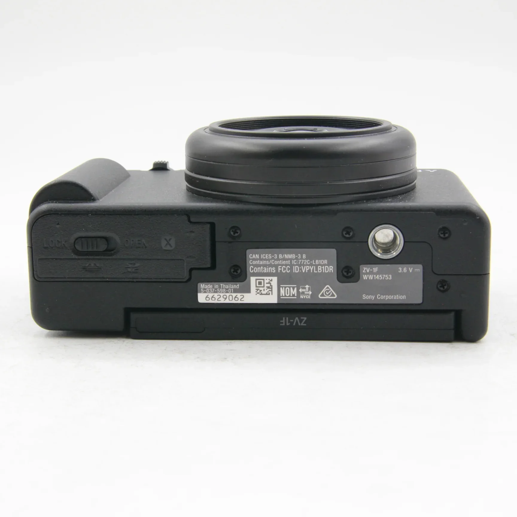* OPEN BOX GOOD * Sony ZV-1F Vlogging Camera (Black) - Image 4