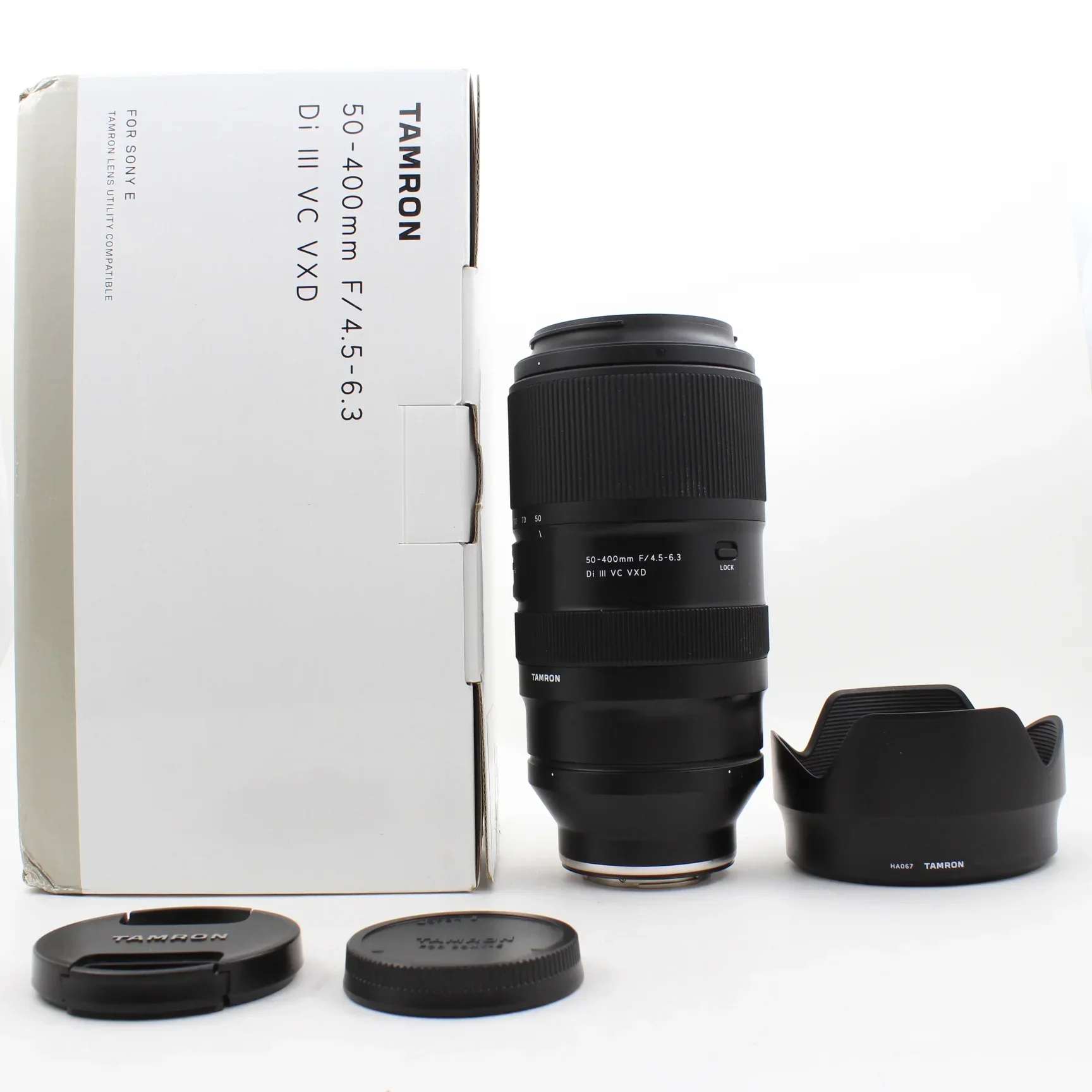 * OPEN BOX GOOD * Tamron 50-400mm f/4.5-6.3 Di III VC VXD Lens for Sony E