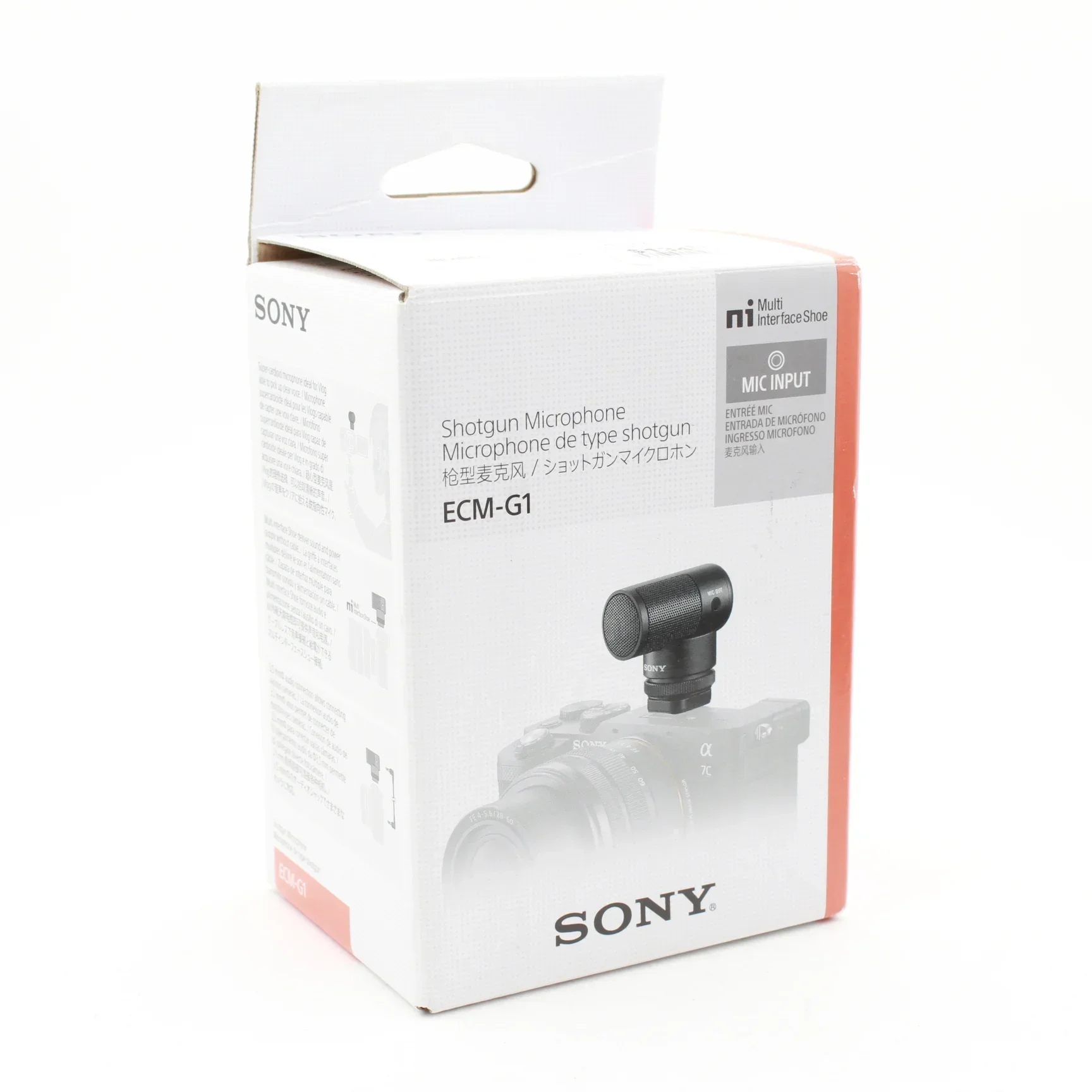 * OPEN BOX GOOD * Sony ECM-G1 Ultracompact Camera-Mount Vlogger Shotgun Microphone - Image 9