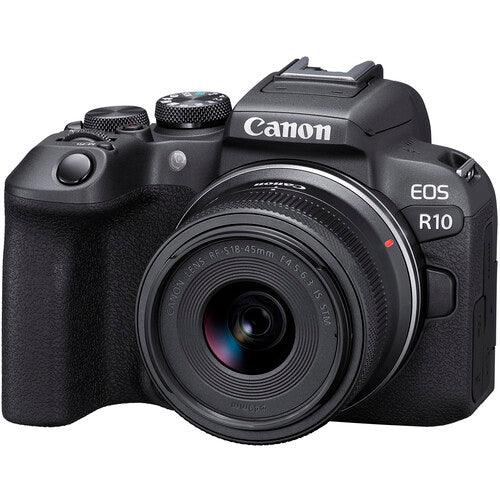 * OPEN BOX EXCELLENT * Canon EOS R10 Mirrorless Digital Camera with 18-45mm f/4.5-6.3 IS STM Lens