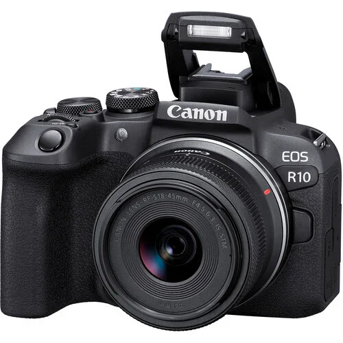 * OPEN BOX EXCELLENT * Canon EOS R10 Mirrorless Digital Camera with 18-45mm f/4.5-6.3 IS STM Lens - Image 6