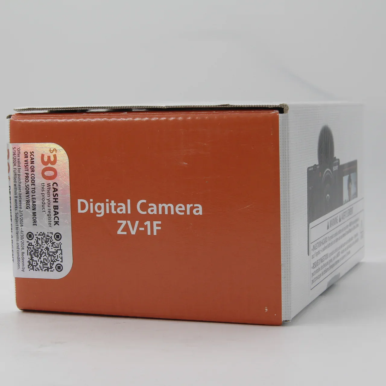 * OPEN BOX FAIR * Sony ZV-1F Vlogging Camera (Black) - Image 10