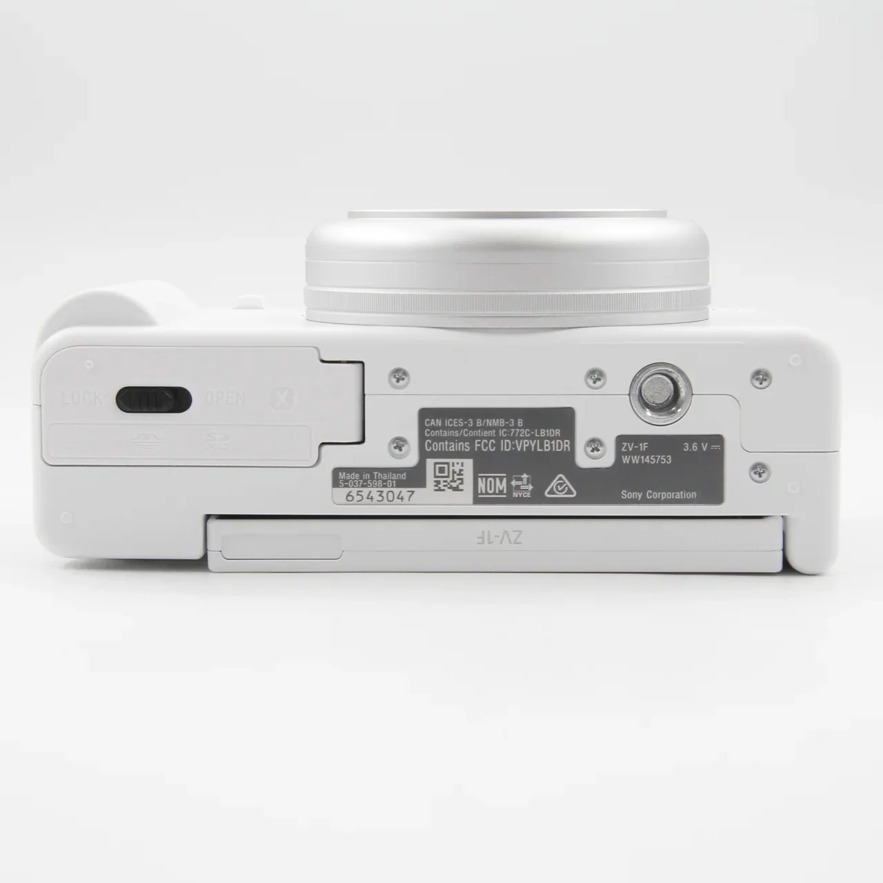 * OPEN BOX GOOD * Sony ZV-1F Vlogging Camera (White) - Image 6