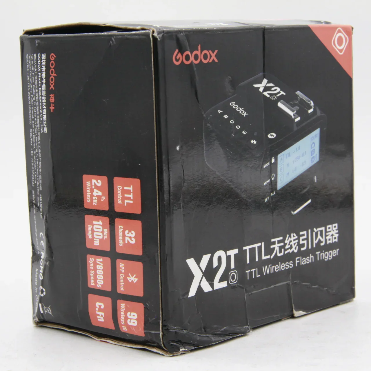 * OPEN BOX EXCELLENT * Godox X2 2.4 GHz TTL Wireless Flash Trigger for Olympus/Panasonic - Image 4