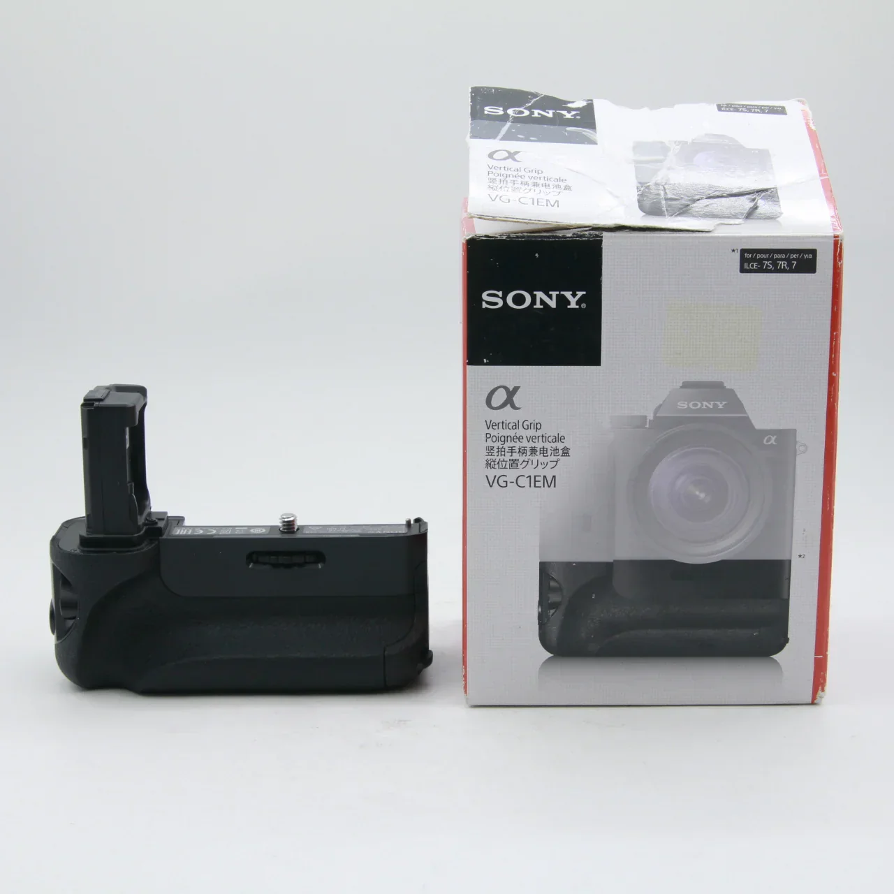 * OPEN BOX GOOD * Sony Vertical Battery Grip for Alpha a7 or a7R Digital Camera (Black)