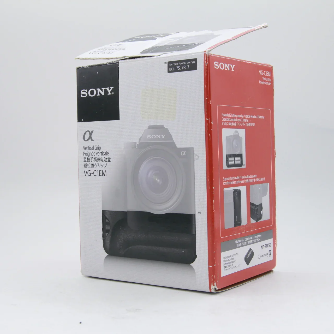 * OPEN BOX GOOD * Sony Vertical Battery Grip for Alpha a7 or a7R Digital Camera (Black) - Image 8