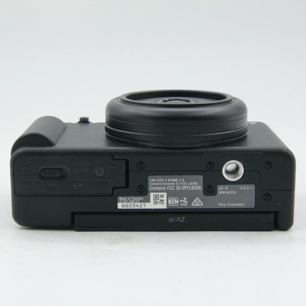 * OPEN BOX GOOD * Sony ZV-1F Vlogging Camera (Black) - Image 8