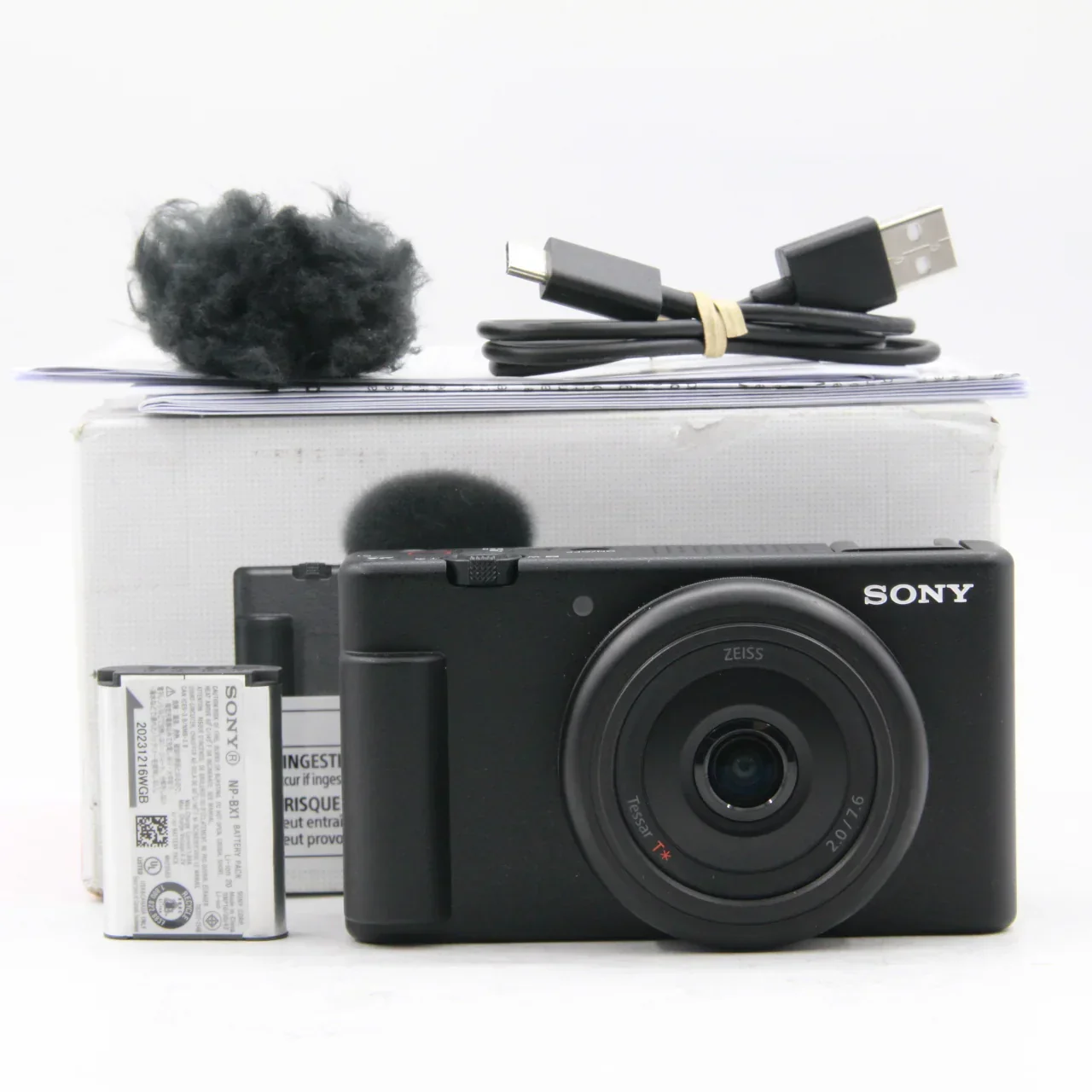 * OPEN BOX GOOD * Sony ZV-1F Vlogging Camera (Black)