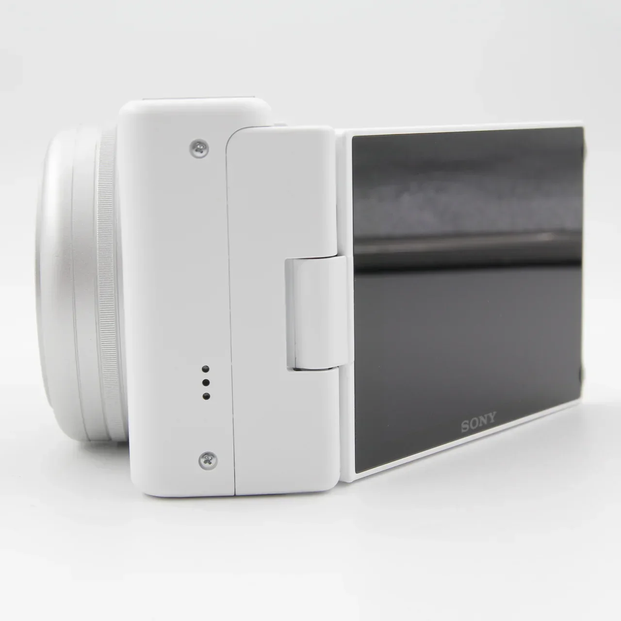 * OPEN BOX GOOD * Sony ZV-1F Vlogging Camera (White) - Image 4