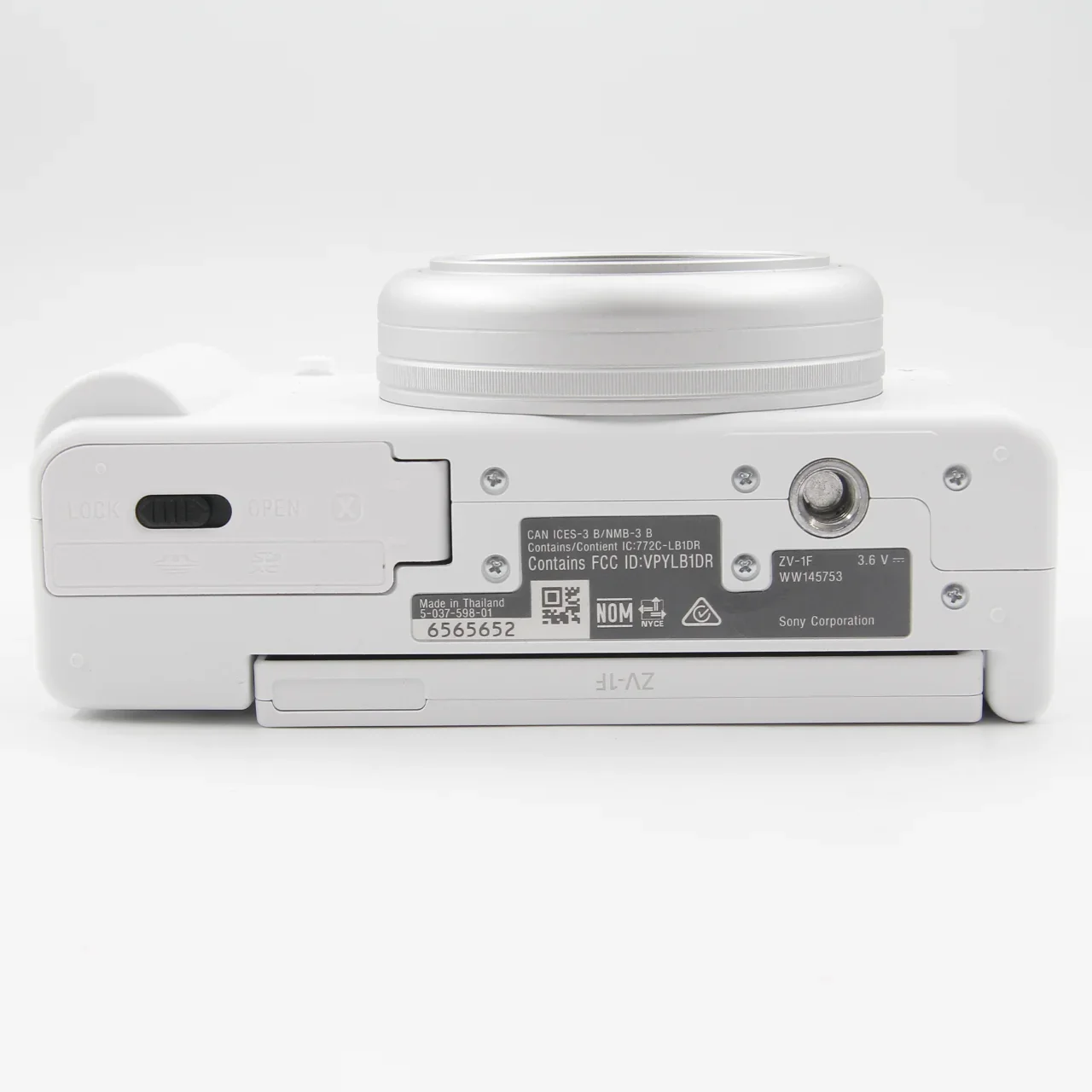 * OPEN BOX GOOD * Sony ZV-1F Vlogging Camera (White) - Image 7