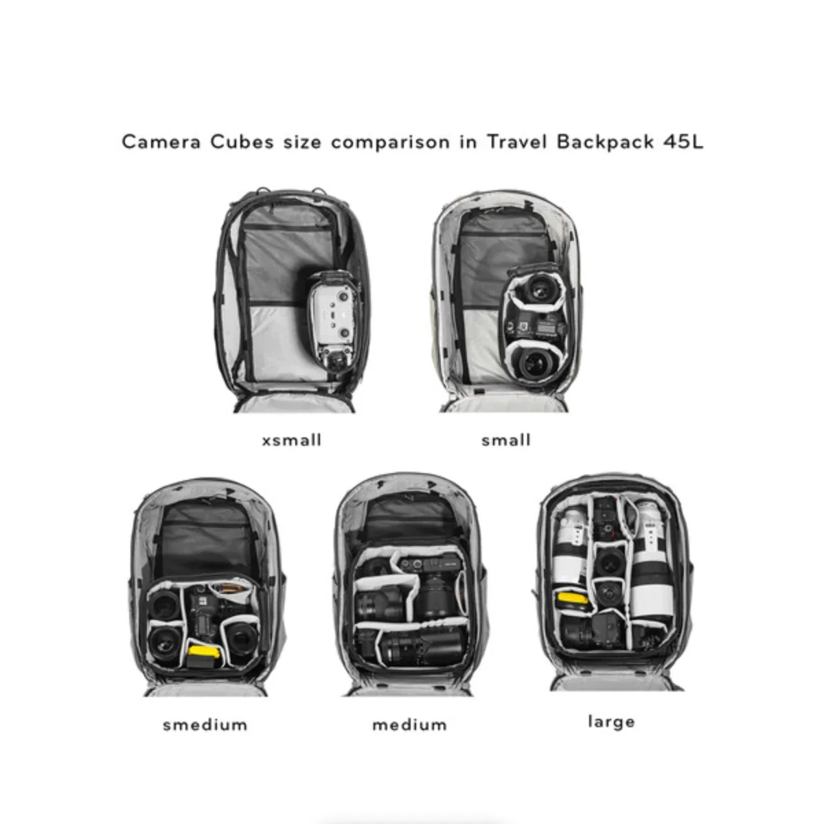 Peak Design Camera Cube v2 (Small, Black) - Image 10