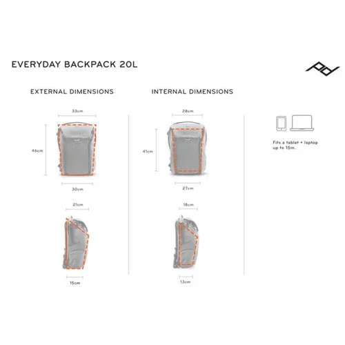 Peak Design Everyday Backpack v2 (20L, Charcoal) - Image 12