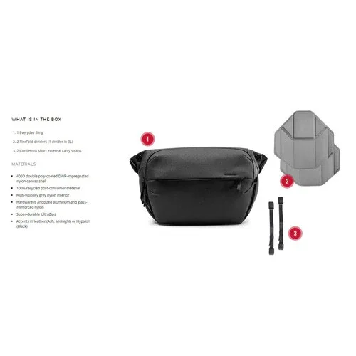 Peak Design Everyday Sling v2 (Ash, 10L) - Image 6