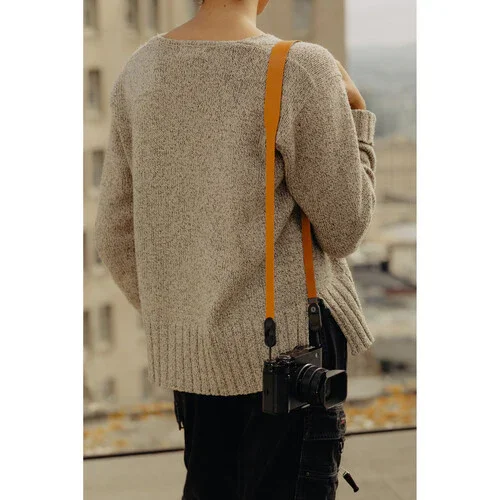 Peak Design Form Leather Camera Strap (Amber) - Image 4