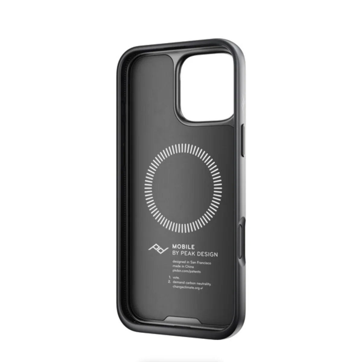 Peak Design Mobile Everyday Clarino Case for iPhone 16 Pro Max (Black) - Image 6