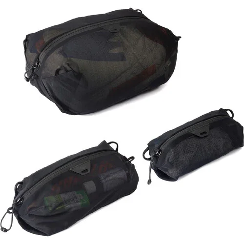 Peak Design Ultralight Mesh Packing Cube Bundle (Black, Set of 3) - Image 2