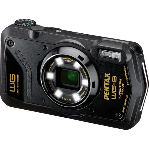 Pentax WG-8 Digital Camera (Black) - Image 8