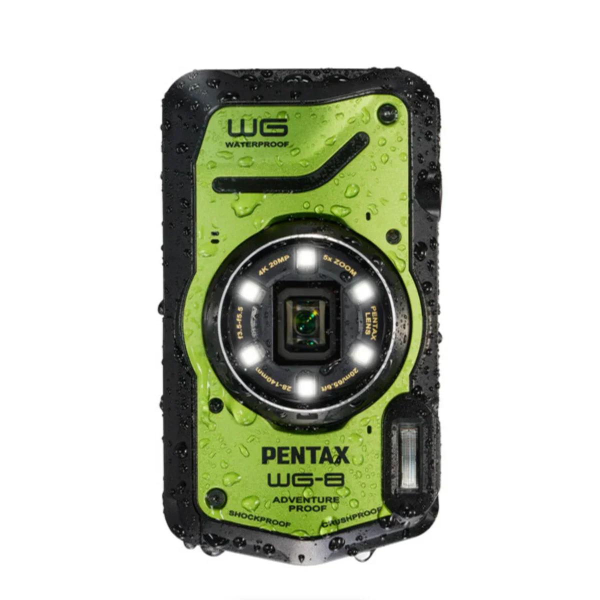 Pentax WG-8 Digital Camera (Green) - Image 10