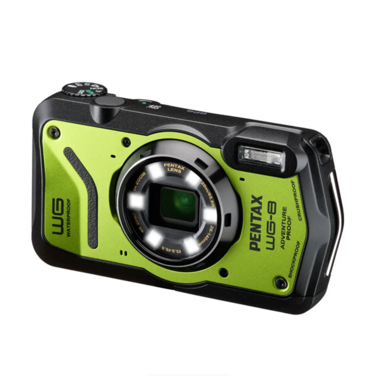 Pentax WG-8 Digital Camera (Green) - Image 9