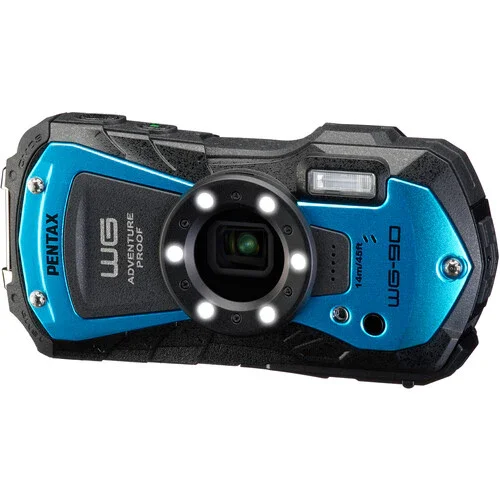 Pentax WG-90 Digital Camera (Blue) - Image 7