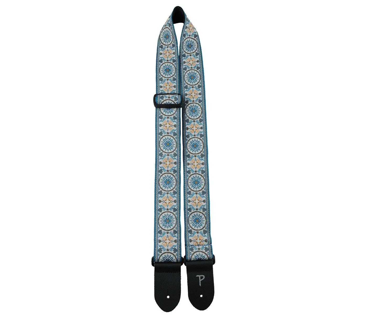 Perri's Leathers Ltd. 2" Jacquard Camera Strap (Blue Mandala) - Image 2