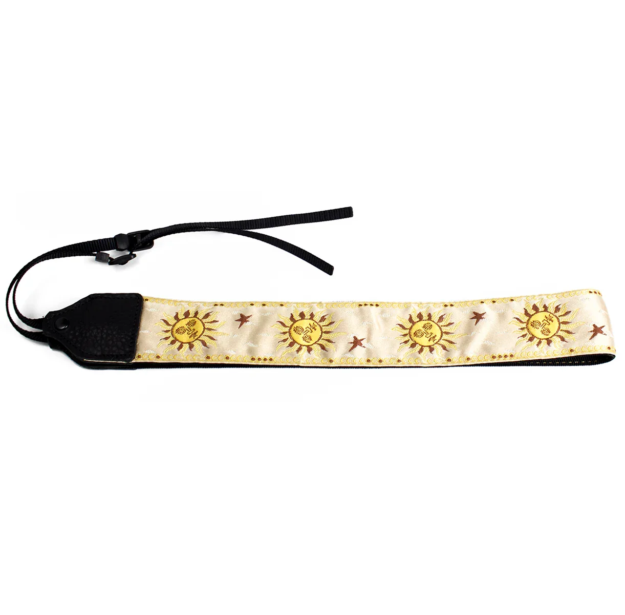 Perri's Leathers Ltd. 2" Jacquard Camera Strap (Gold Suns) - Image 4