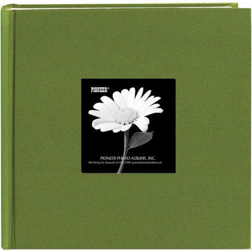 Pioneer Fabric Cover Photo Album 2 up / 200 Pocket / 4 x 6 - (Herbal Green) - Image 2
