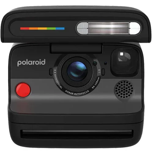Polaroid Flip Instant Camera (Black) + Color Film Bundle (8 Exposures) - Image 2