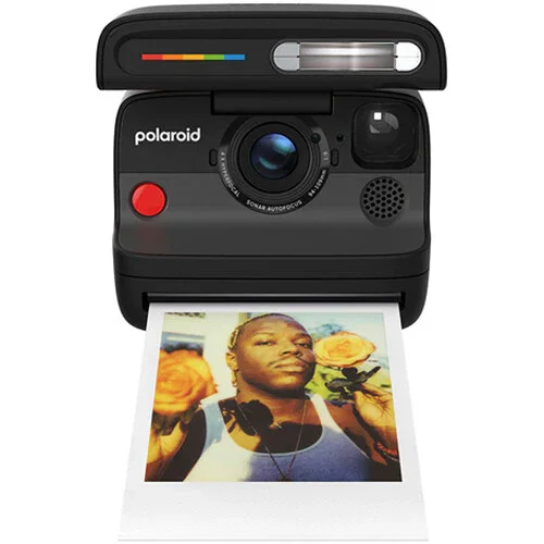 Polaroid Flip Instant Camera (Black) + Color Film Bundle (8 Exposures) - Image 3