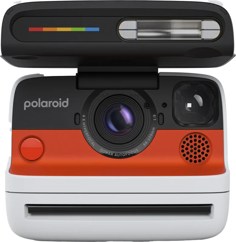 Polaroid Flip Instant Camera (White) + Color Film Bundle (8 Exposures) - Image 2