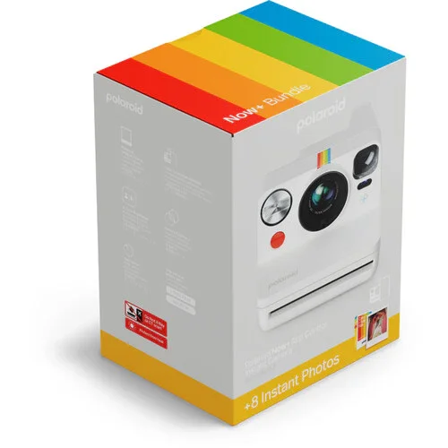 Polaroid Now+ Gen 3 i-Type Instant Camera (White) - Starter Bundle - Image 3