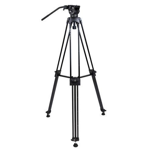 ProMaster 24P 3-Stage Aluminum Video Tripod Kit - Image 2