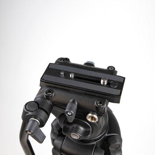 ProMaster 24P 3-Stage Aluminum Video Tripod Kit - Image 9