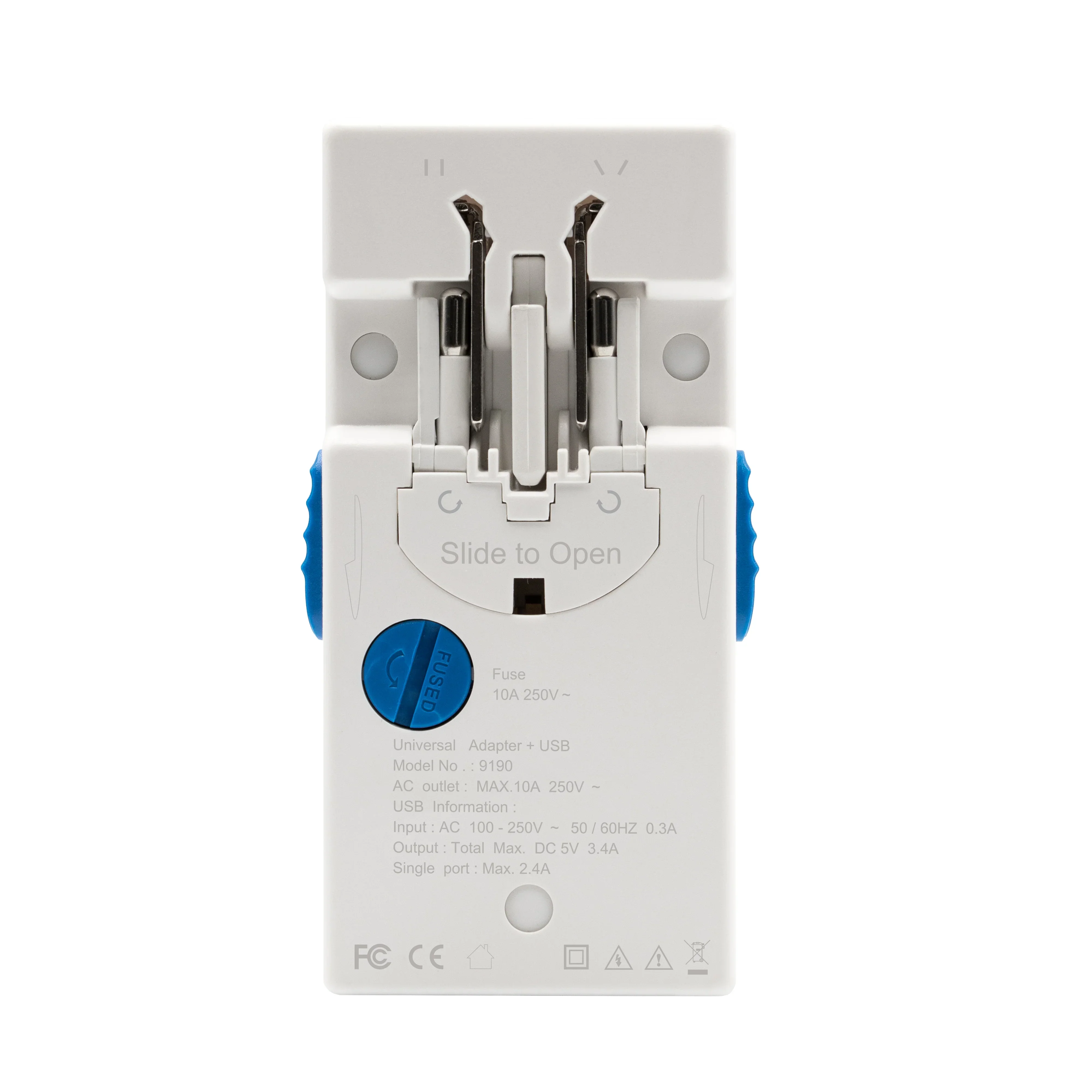 Promaster Advanced All-In-One World Travel Adapter - AC & USB - Image 3