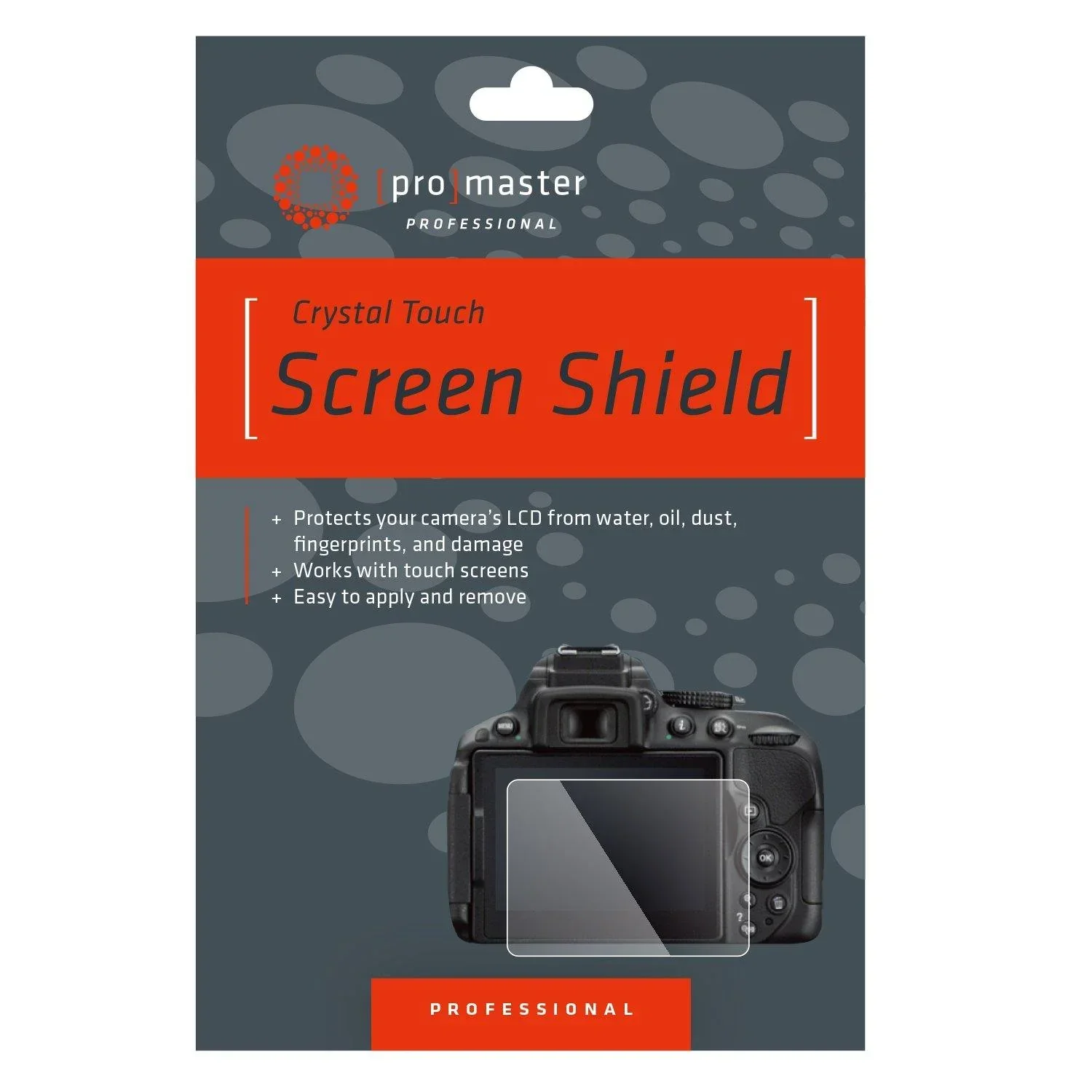ProMaster Crystal Touch Screen Shield for Panasonic DCG9 GX85 GX80 GX7MKII G85 LX15 LX10
