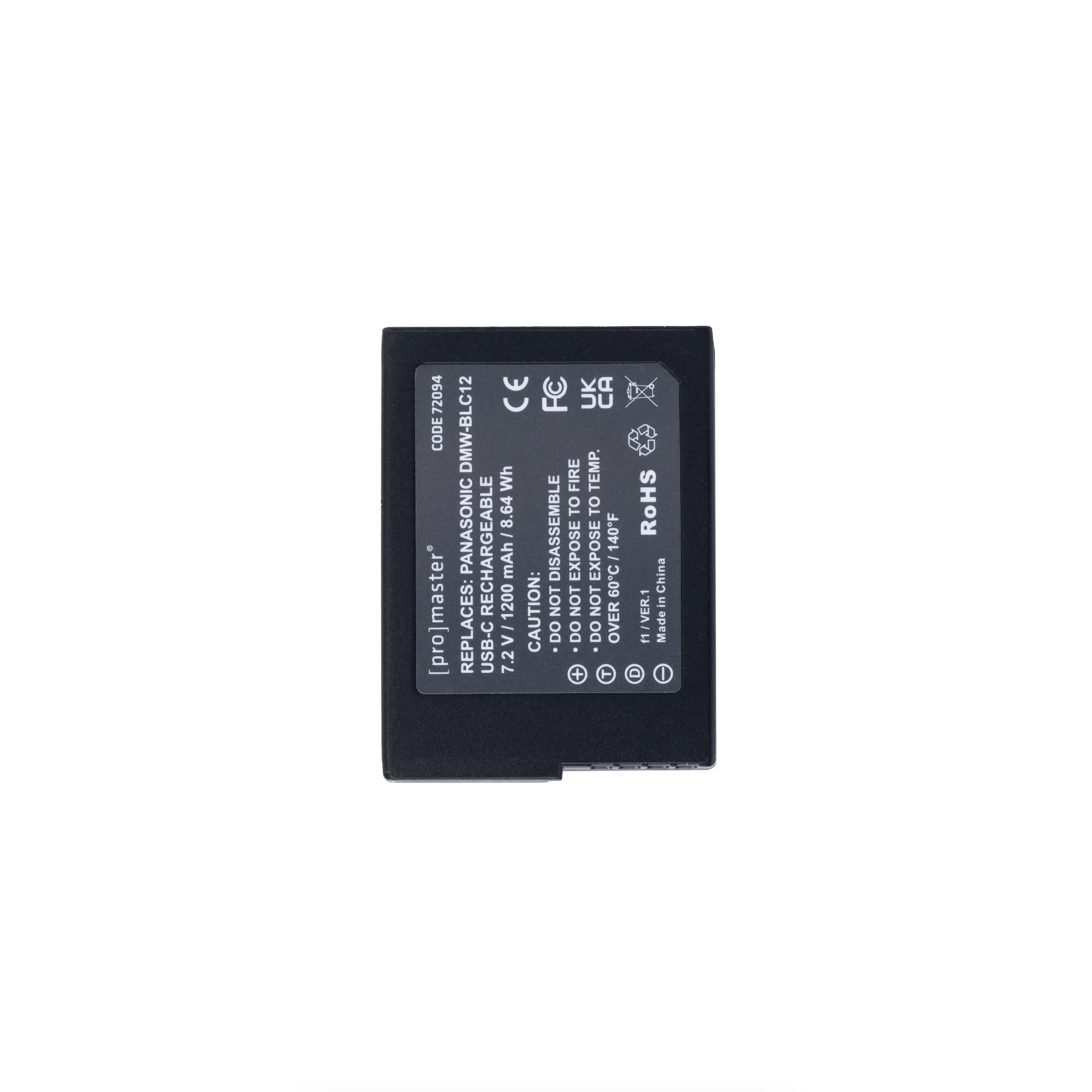 ProMaster DMW-BLC12 Li-ion Battery for Panasonic w/ USB-C Charging - Image 3