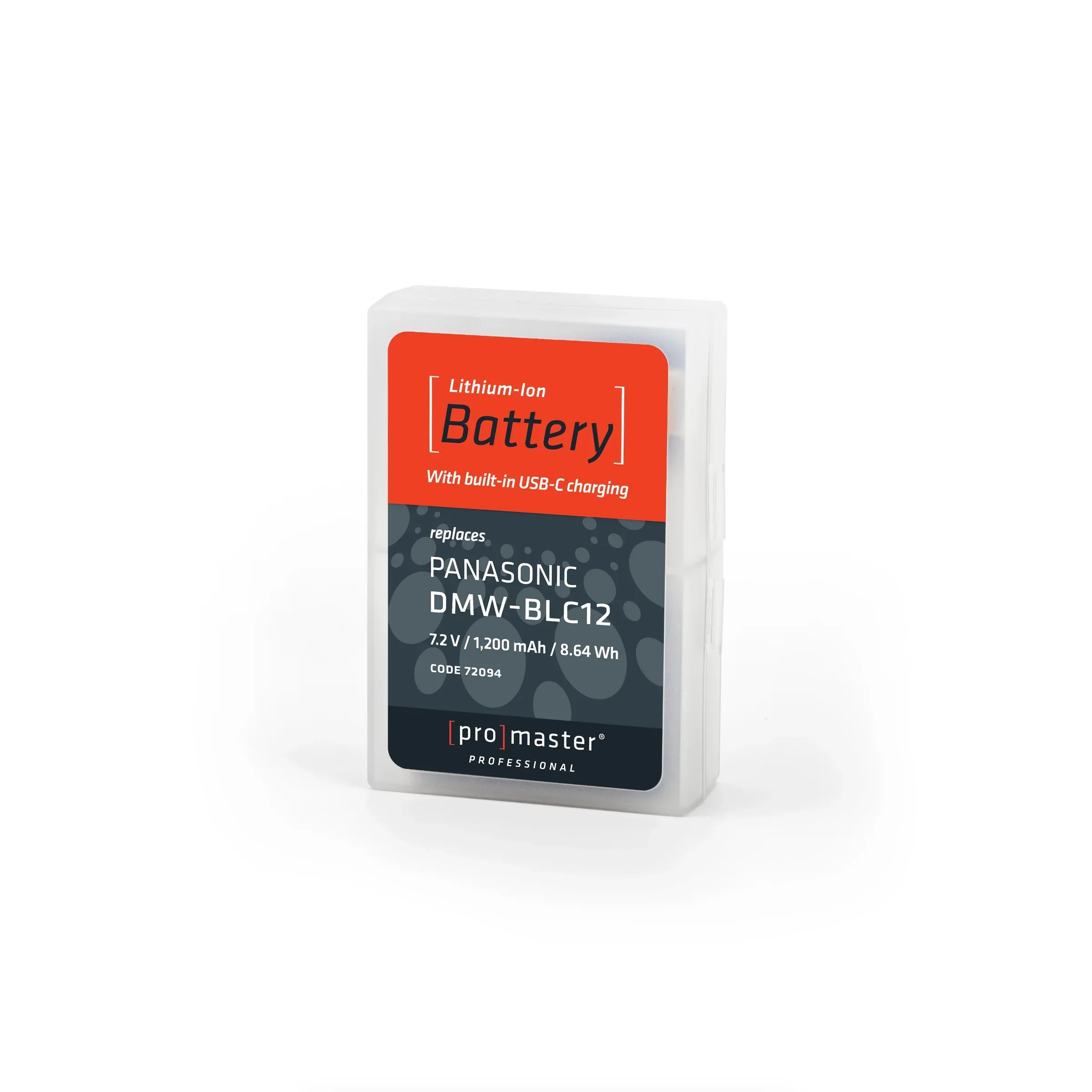 ProMaster DMW-BLC12 Li-ion Battery for Panasonic w/ USB-C Charging - Image 5