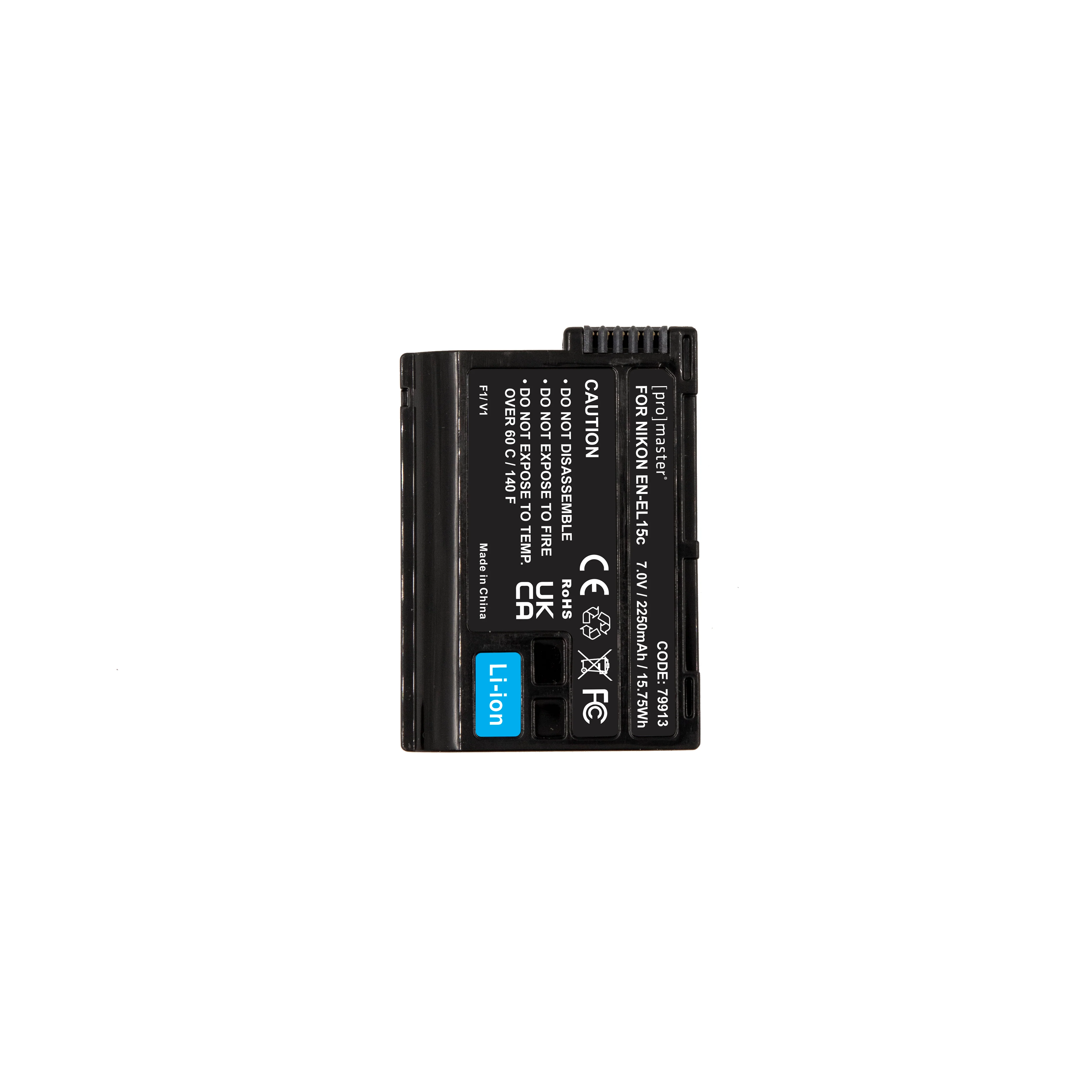 ProMaster EN-EL15c Battery for Nikon (v2) - Works with Z8, Zf & Z6III - Image 2