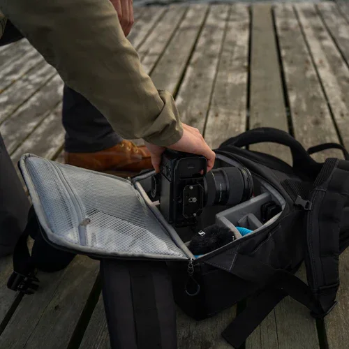 ProMaster Jasper 2.0 Rolltop Backpack - Medium 7.5 + 9L (Black) - Image 9